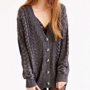 Olive & Oak Elbow Patch cardigan from UO